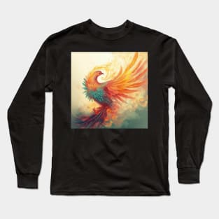 Dreamy Phoenix Design, Suzaku, Zhu Que Long Sleeve T-Shirt